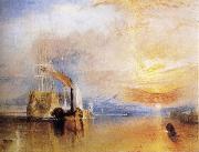 J.M.W. Turner, The Fighting Temeraire Tugged to her Last Berth to be Broken Up